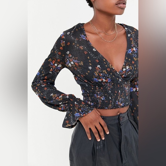 Urban Outfitters Tops - Urban Outfitters Smocked Crop Top